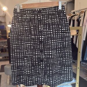 Theory Skirt Pockets Button Front Closure A Line Skirt Vintage‎ 90s  Retro
